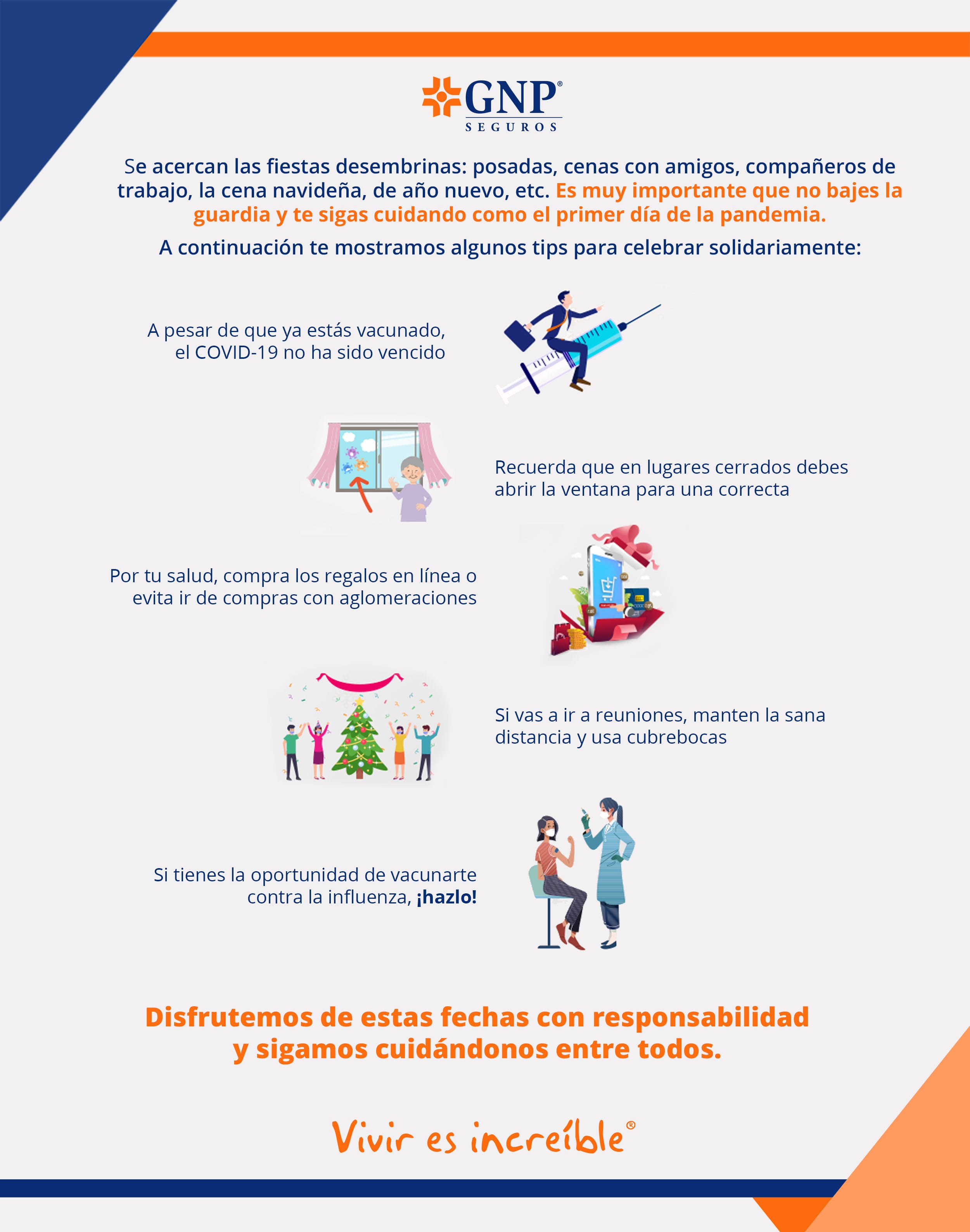 medidas preventivas durante celebraciones