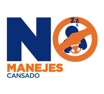 No manejes cansado
