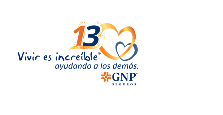 logo vivir es increible ayudando a los demás