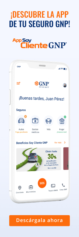 Descarga la App Soy Cliente GNP